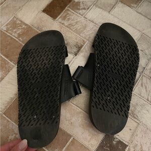 Hermes Black Sandals